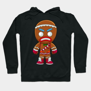 Gingerbread Man fanart, baby cookies man, angry gingerbread Hoodie